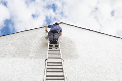 Peinture extérieure à Méréville — façades et ravalement